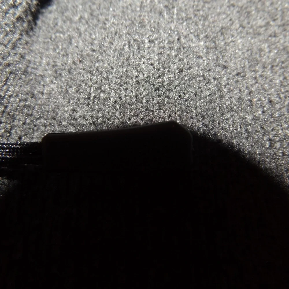 mens north face 1/4 zip fleece pullover, Black, Size XL